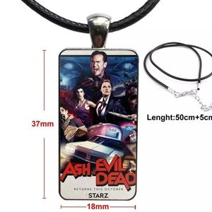 Ash VS Evil Dead Glass Cabochon Pendant Horror
